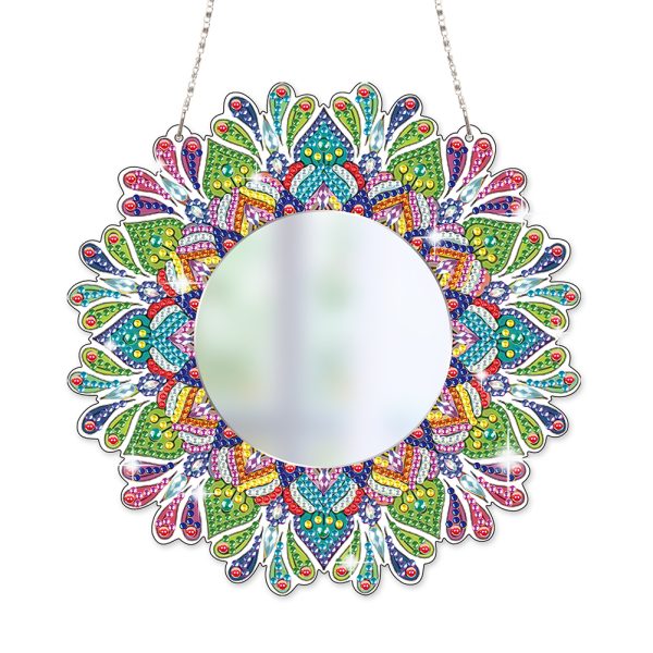 6pcs/set DIY Diamond Painting Cross Keychains Kit