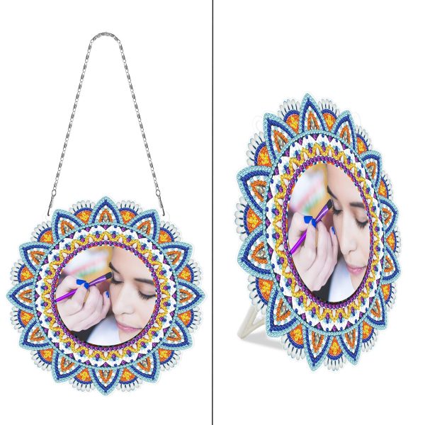 4pcs DIY Cupcake Full Drill Special Shaped Diamond Painting Keychains Gifts